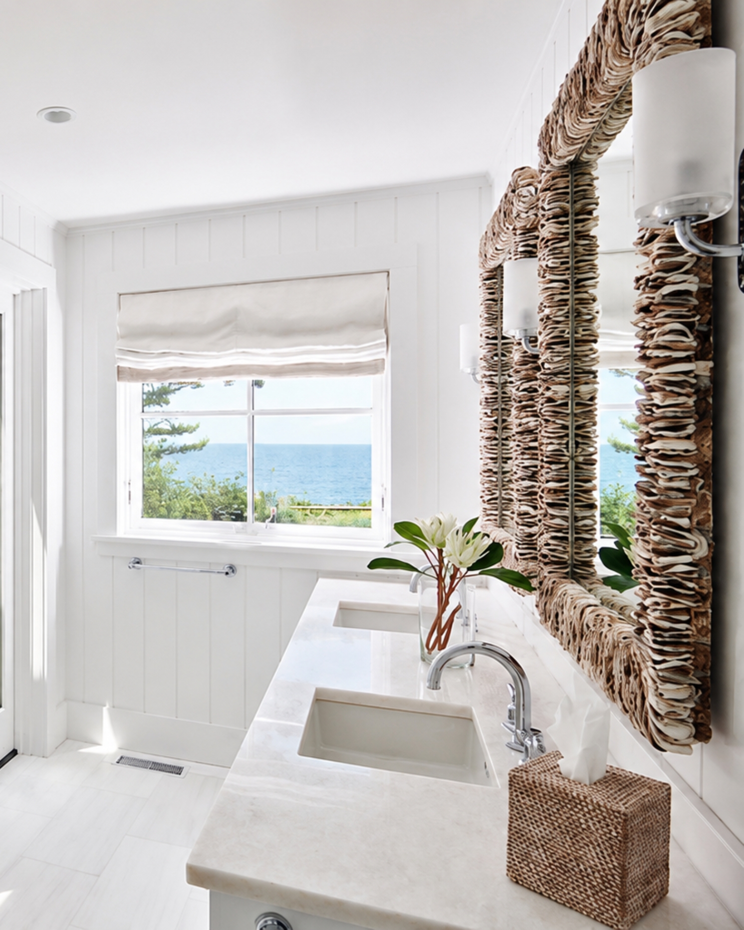 Dolomite Shower White Marble Bathroom Shower
