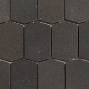 Adelaine Hexagon - Basalt - Honed