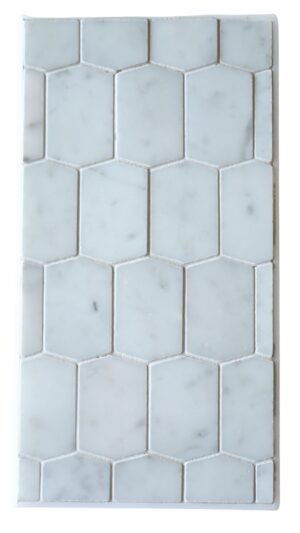 Adelaine Hexagon - Bianco Carrara - Honed