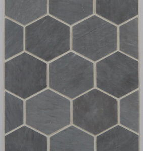 Hexagon 2" - Bardiglio Honed