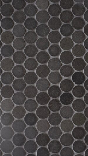 Penny Round - Basalt Honed