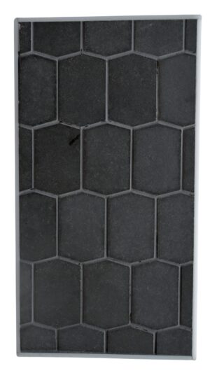 Adelaine Hexagon - Basalt - Honed