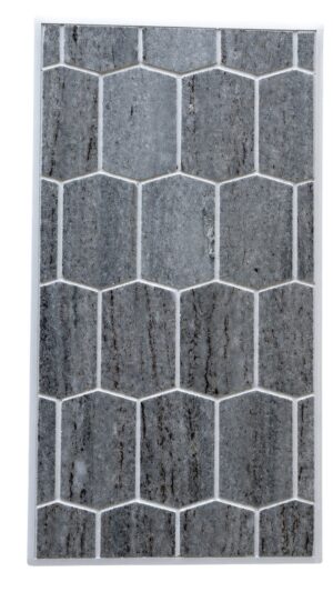 Adelaine Hexagon - Blue Velvet Honed