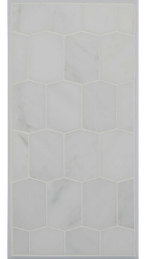 Adelaine Board - Dynasty White - Honed