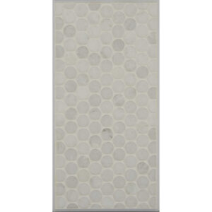 Penny Round Board -Ice White - Polished