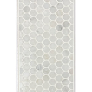 Penny Round Board - Dynasty White - Honed
