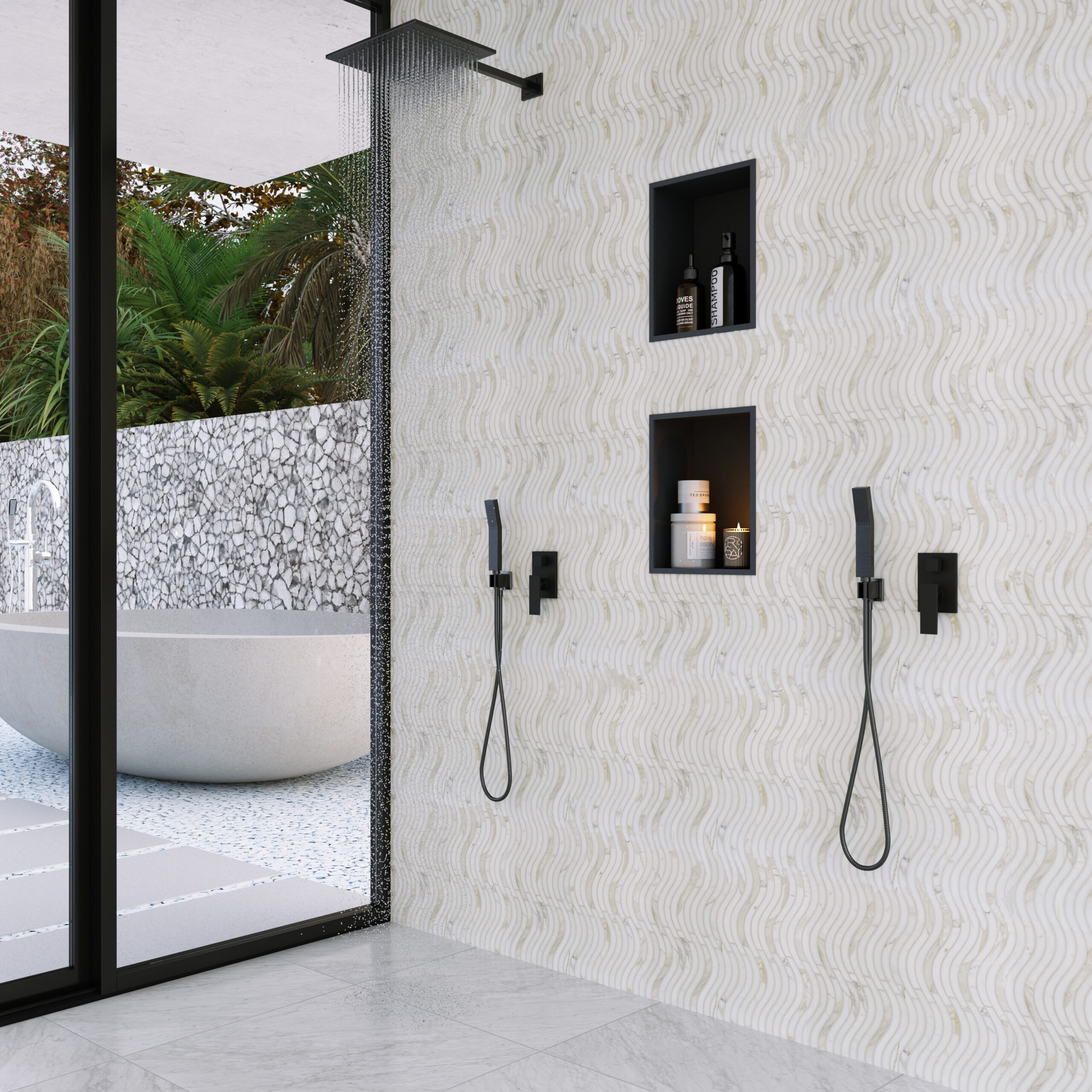 Wave Collection - Calacatta Gold Polished/Honed