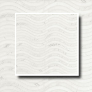 Wave Collection - Dynasty White Polished/Honed
