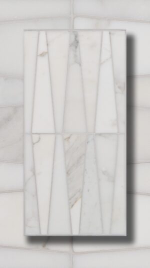 calacatta gold mosaic board allstone design marble tile design