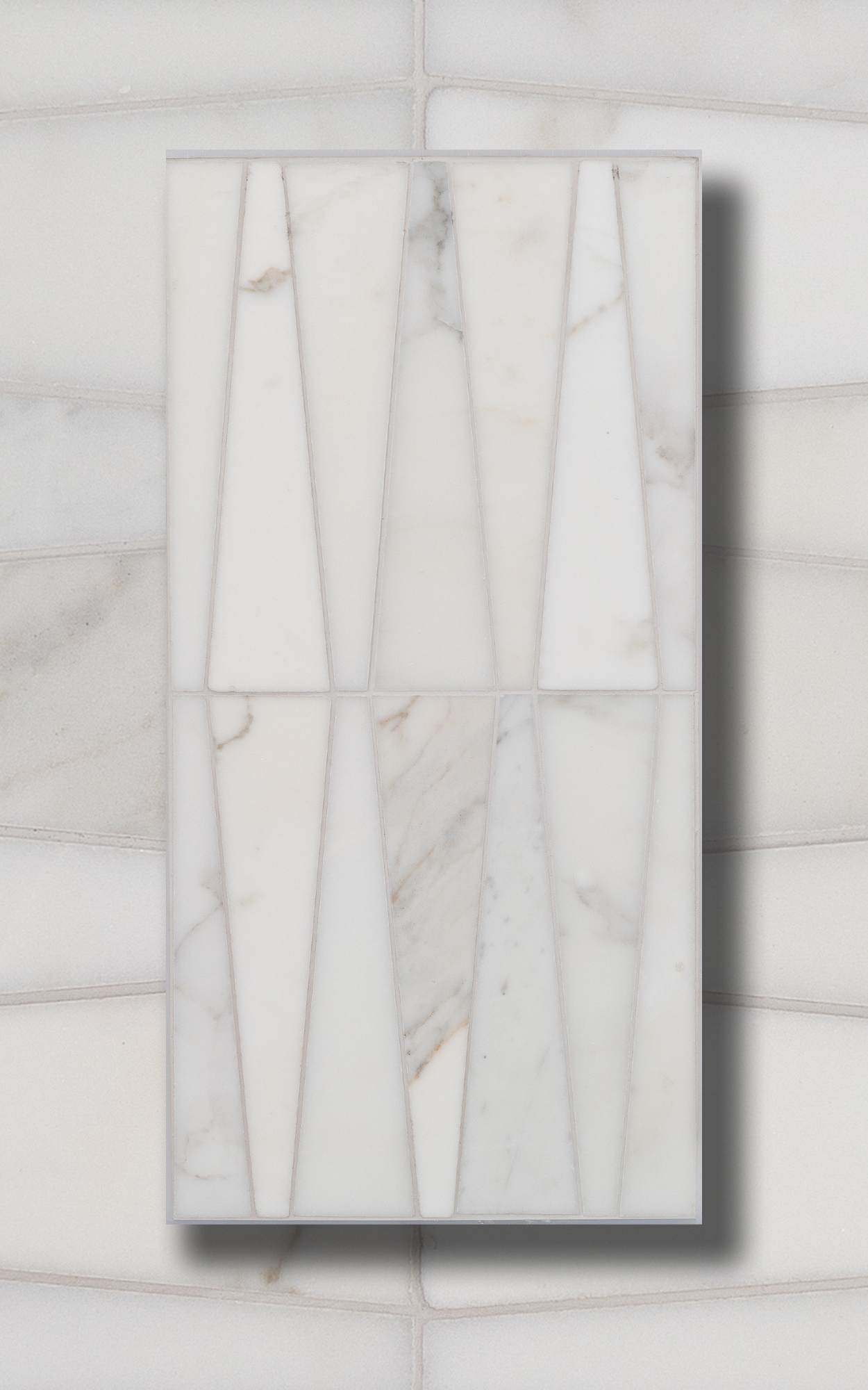calacatta gold mosaic board allstone design marble tile design