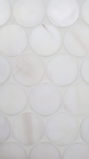 2” Dots - Dolomite Honed