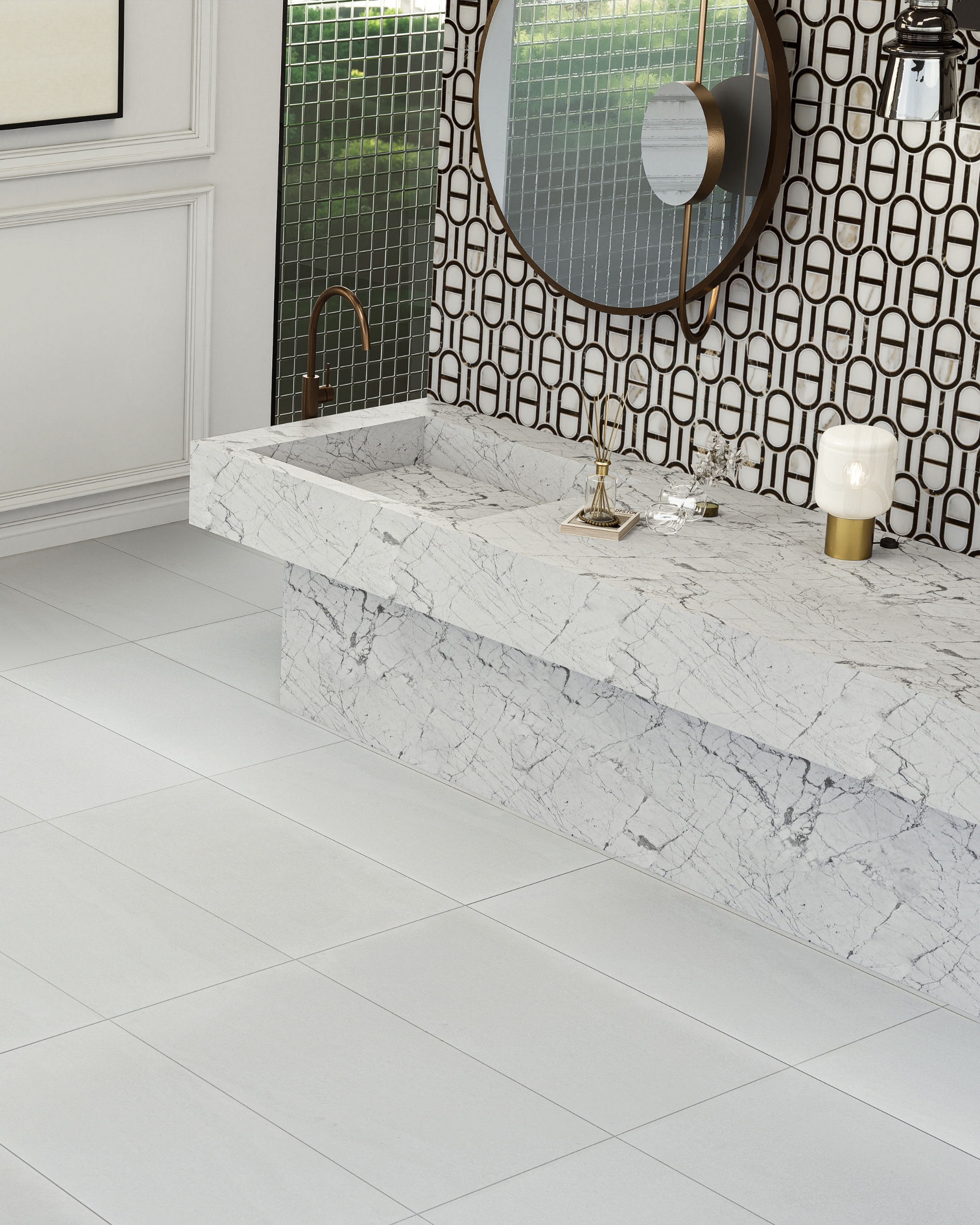Statuario Colorado Luxury Bathroom White Luxury Marble