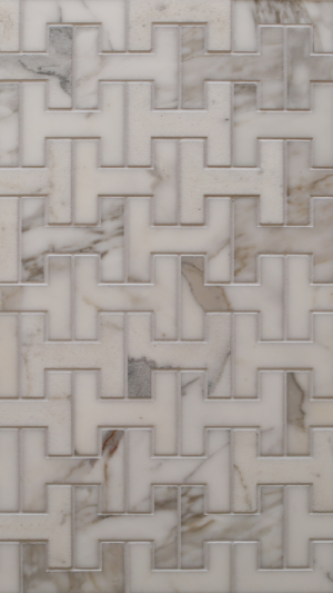 Dream House Collection - Ritz Key (Calacatta Gold Honed/Polished/Sandblasted)