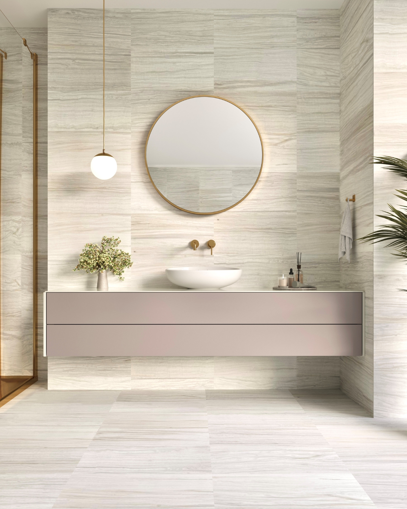 Nestos White Bathroom Luxury White Marble Bathroom