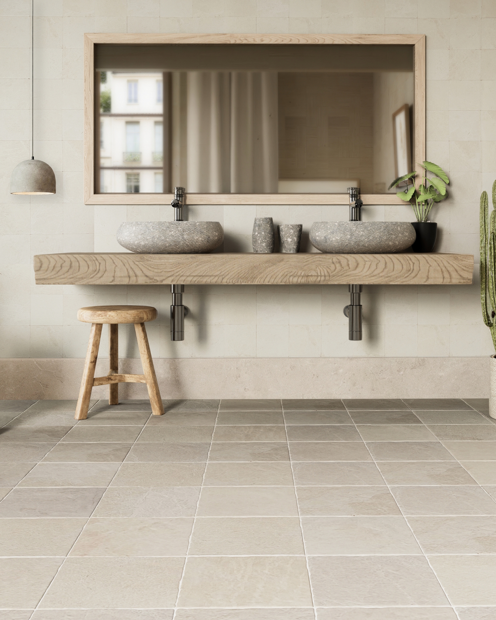 Vanilla ice Luxury Bathroom Floor