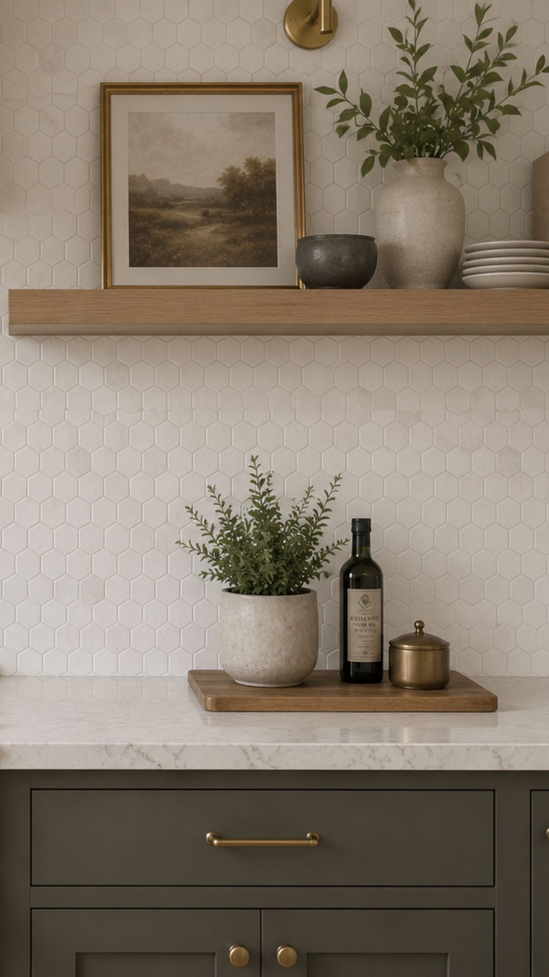 2” Hexagon - Dynasty White - Honed