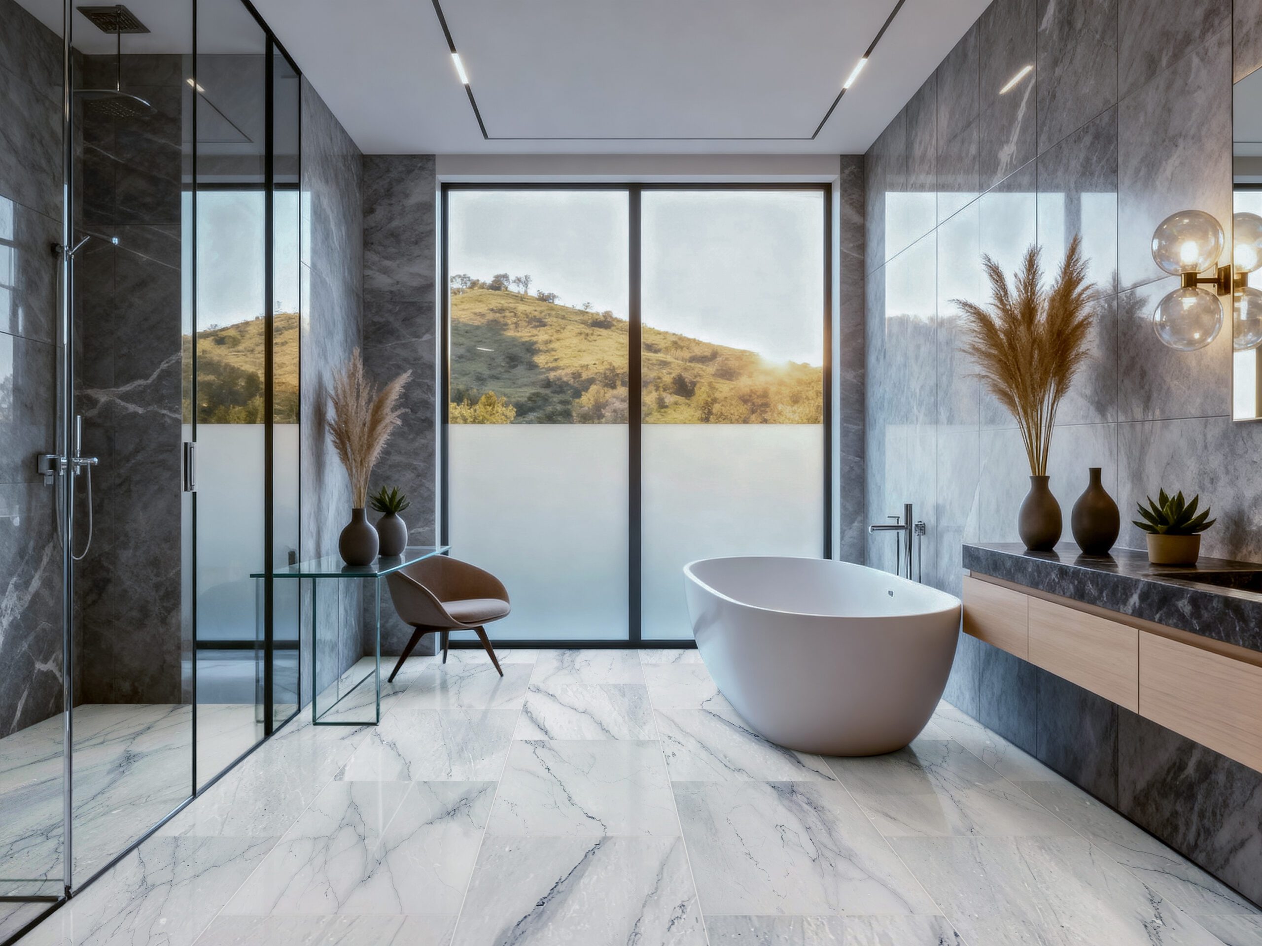 LINCONLN SILVER HONED 18X36