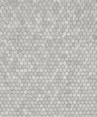 Tumbled 1" Hexagon - Blue Velvet