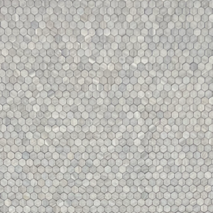 Tumbled 1" Hexagon - Blue Velvet
