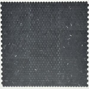 Honed 1" Hexagon - Nero Marquina